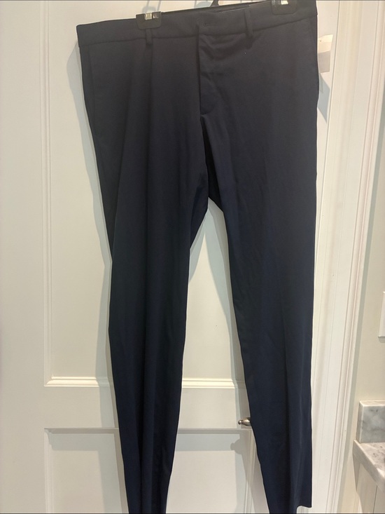 Bertini Other - NWT BERTINI Men's Navy Blue Slim Fit Stretch Dress Pants Size 36 👵MT